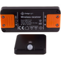 Contrôleur+capteur PIR variateur tactile Deli2 RF noir / pce