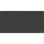 Fellowes Breyta Desk Mat and Mouse Pad, 31.5 x 15.75 in, Black