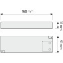 Slim LED Driver 30W 12V AC with 4 AMP Connections per piece