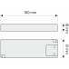 Slim LED Driver 30W 12V AC with 4 AMP Connections per piece