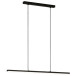Brooklyn lineaire lamp 60W 4000K 1000mm zwart / pce