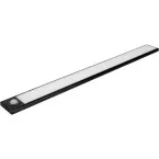 Atlas Rechargeable 3W 170lm 40cm Black Aluminum LED Under Cabinet Light per piece