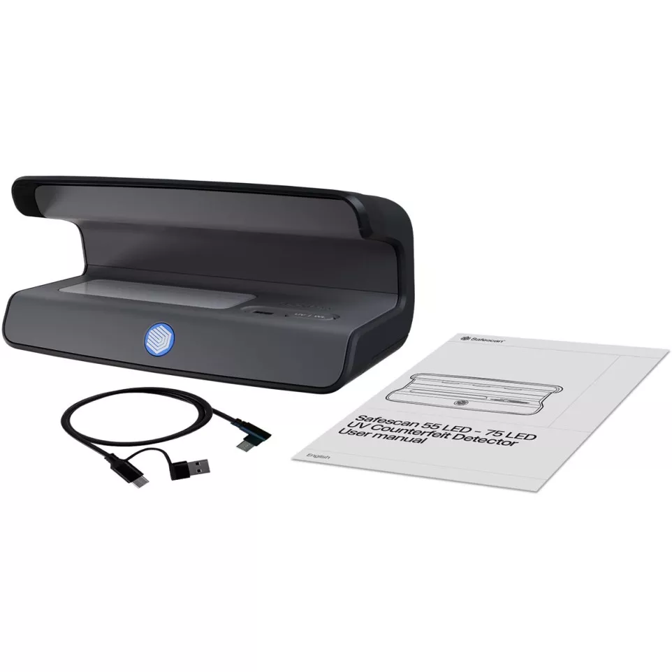 Safescan valsgelddetector 75 LED, met...