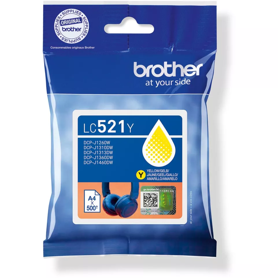 Brother cartouche d"encre, 500 pages,...