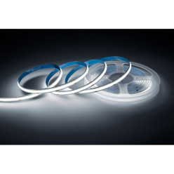 Ruban LED COB 5mx8mm 480 LED/m IP20 blanc neutre 64W-12V / 5m