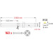 COB LED Strip 5m x 8mm 480 LEDs/m IP20 Neutral White 64W 12V / 5m