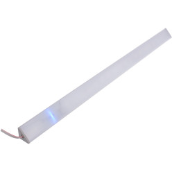 Futura LED Under Cabinet Light Bar with Touch Switch Aluminum 3000mm Left Cable per Piece