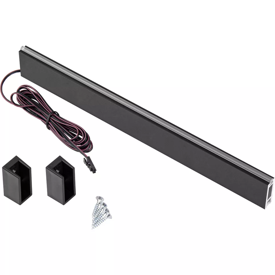 Railing Slim LED garderobe rail met...