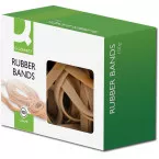Q-CONNECT élastiques, largeur 10 mm, longueur 120 mm, boîte de 100 g