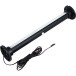 Railing Ø25mm LED garderoberail met zwarte aluminium PIR sensor 1400mm rechtse kabel / PCE