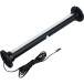 Black Aluminum LED Wardrobe Rail Ø25mm with PIR Sensor 1400mm Left Cable per Piece