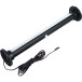 Black Aluminum LED Closet Hanging Rod Ø25mm with PIR Sensor 1000mm Right Cable per Piece