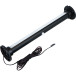 Black Aluminum LED Wardrobe Rail Ø25mm with PIR Sensor 700mm Left Cable per Piece