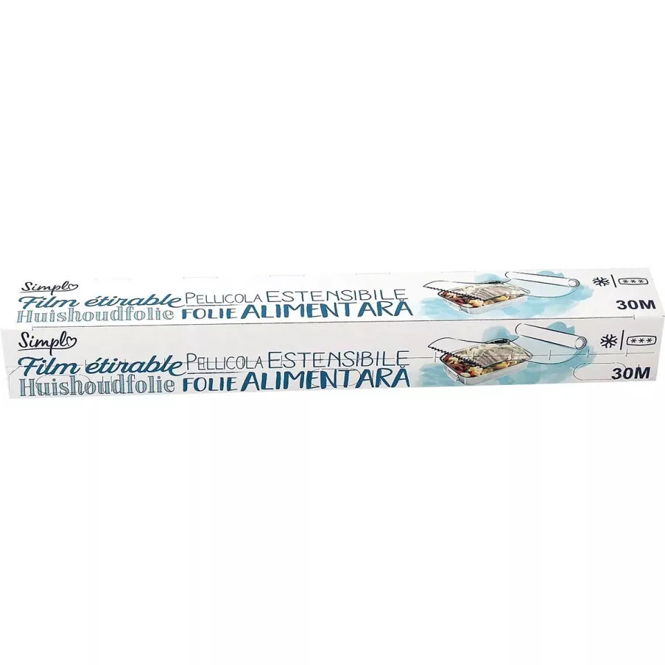 Simpl vershoudsfolie, ft 31 cm x 30 m