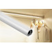 Barre de penderie Railing Ø25mm LED avec capteur PIR Alu  1400mm câble à gauche / PCE