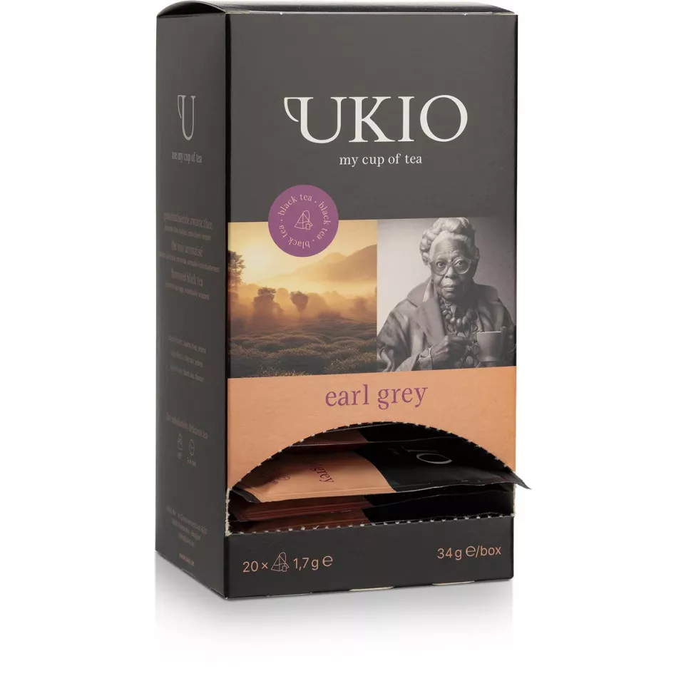 UKIO zwarte thee Earl Grey,...