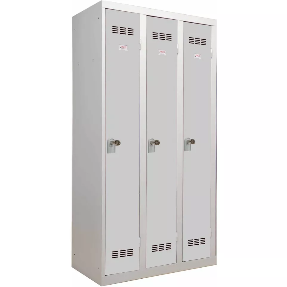 Clean Industrial Locker 3 Doors 180 x...
