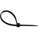 Q-CONNECT kabelbinder, ft 100 x 2,5 mm, pak van 100 stuks, zwart