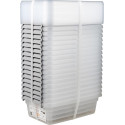 DONAU Home boîte de rangement, 3 litres, transparent