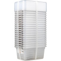 DONAU Home boîte de rangement, 1,5 litres, transparent