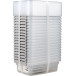 DONAU Home storage box 1 liter transparent