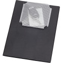 MAUL vertical clipboard folder, A4 size, storage compartment, black, pack of 10