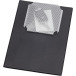 MAUL vertical clipboard folder, A4 size, storage compartment, black, pack of 10