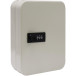 Sleutelkast met combinatieslot, voor 48 sleutels, wit