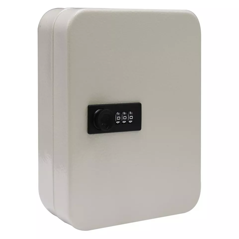 Key cabinet with combination lock for...