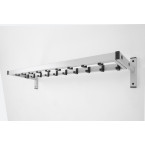 V-part wall-mounted coat...