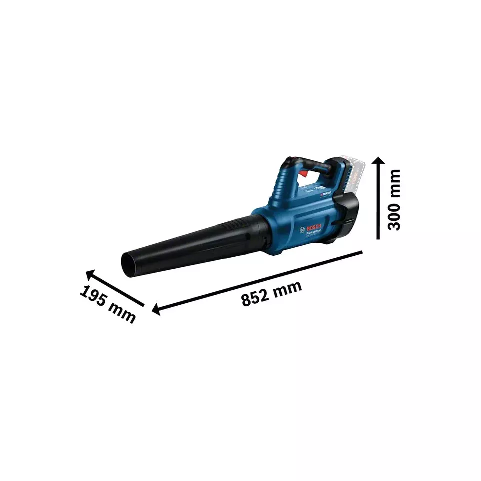Bosch BITURBO 18V-750 accubladblazer...