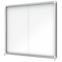 Nobo Premium Plus binnenvitrine, schuifdeuren met hoekslot, magnetisch, 15 x A4