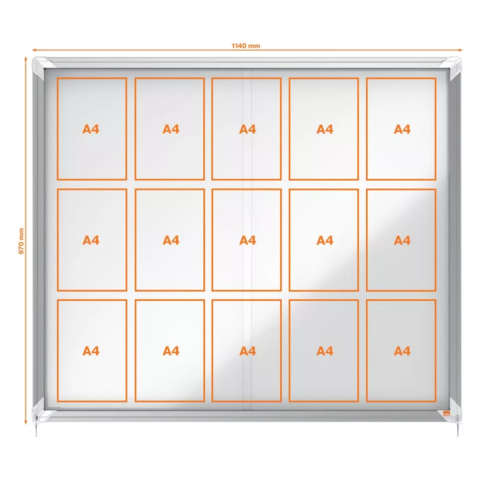 Nobo Premium Plus binnenvitrine,...