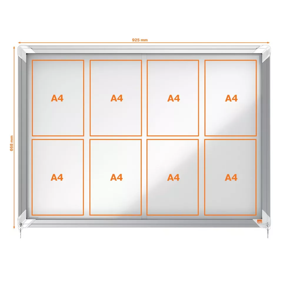 Nobo Premium Plus binnenvitrine,...