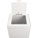 V-Part top met klep voor modulaire afvalbak 85 l en 90 l, wit