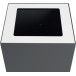 V-Part top voor modulaire afvalbak 85 l en 90 l, wit