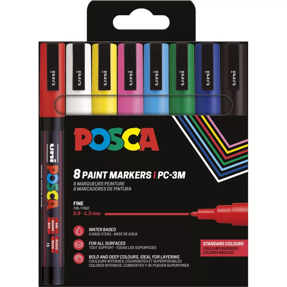 Uni POSCA paintmarker PC-3M, 1,5 mm,...