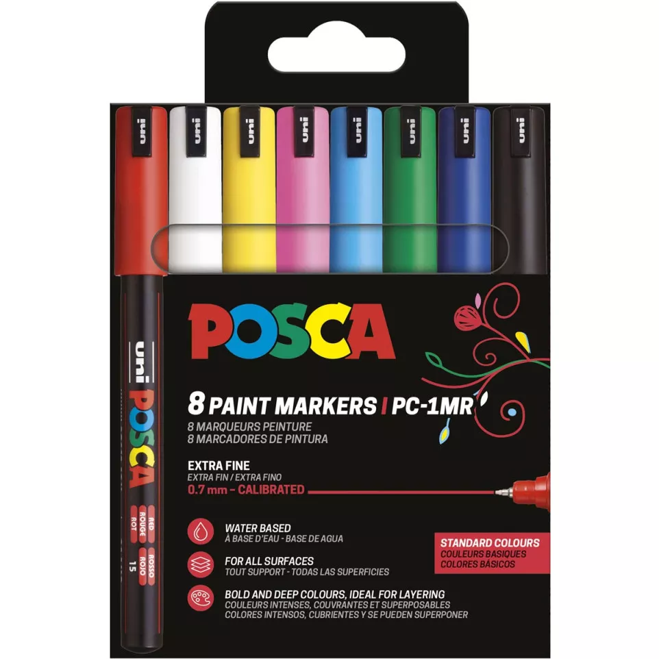 Uni POSCA marqueur peinture PC-1MR,...