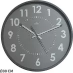 Orium by CEP Grey Quartz Wall Clock 30 cm Diameter