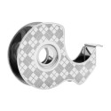 Scotch duurzame dispenser uit RVS, met 2 rolletjes Scotch Magic Tape ft 19 mm x 13,9 m
