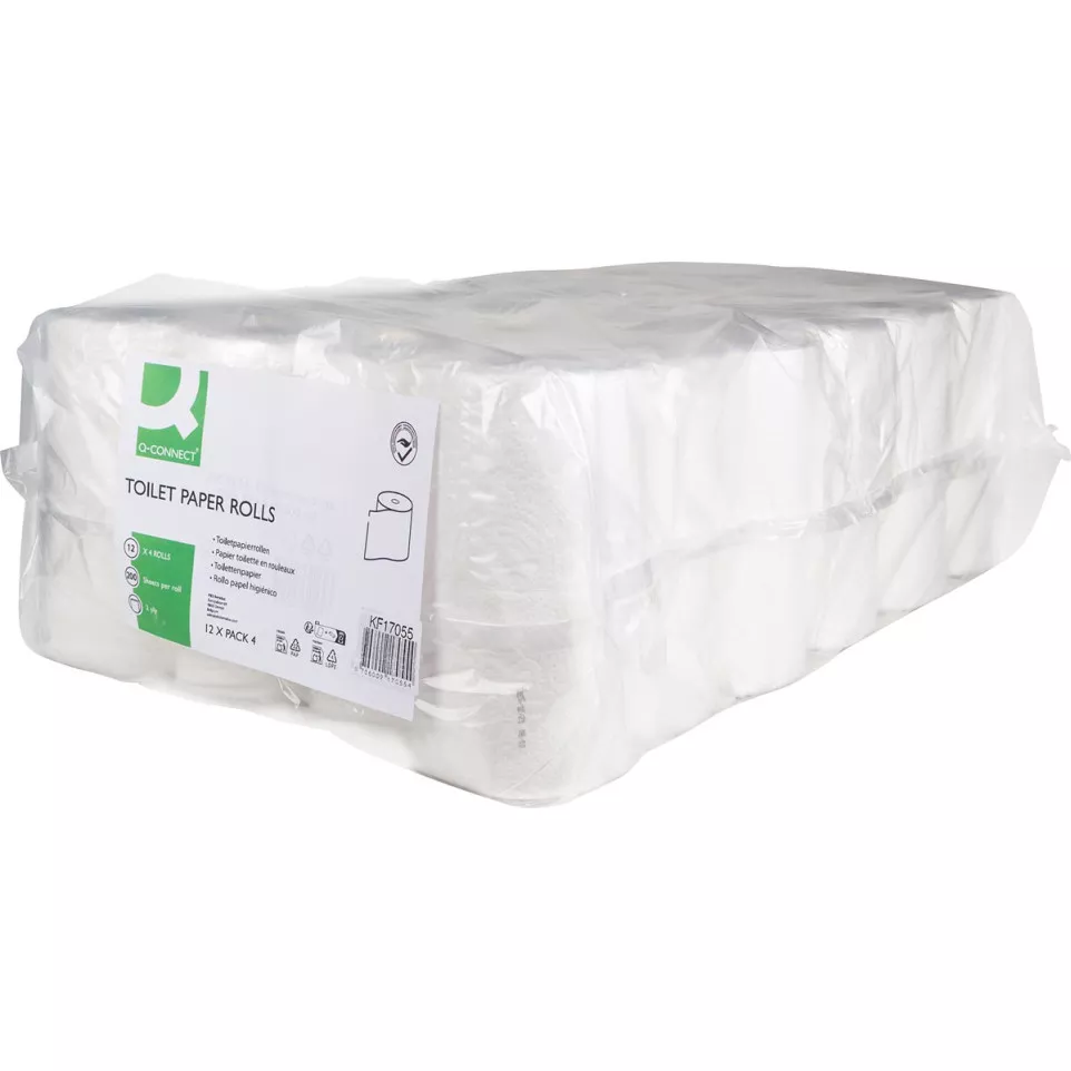 Q-CONNECT Toilet Paper 2 Ply 200...
