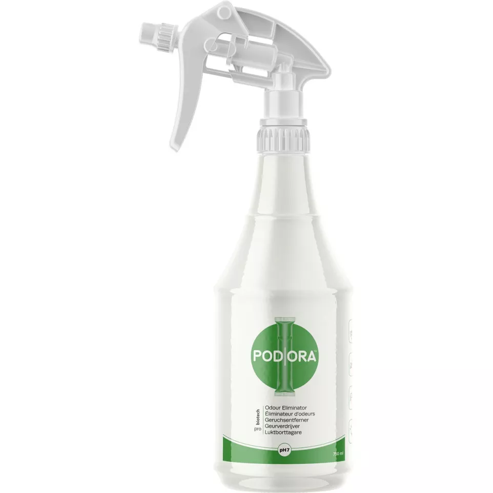 PodOra Odour Eliminator Spray Bottle