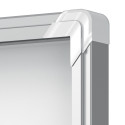 Nobo Premium Plus binnenvitrine, draaideur met slot, magnetisch, 8 x A4