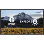 Legamaster moniteur tactile, colonne murale, 65 pouces