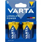 Varta pile Longlife Power D, blister de 2 pièces