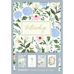 Hallmark wenskaarten, beterschap, blister van 8 stuks
