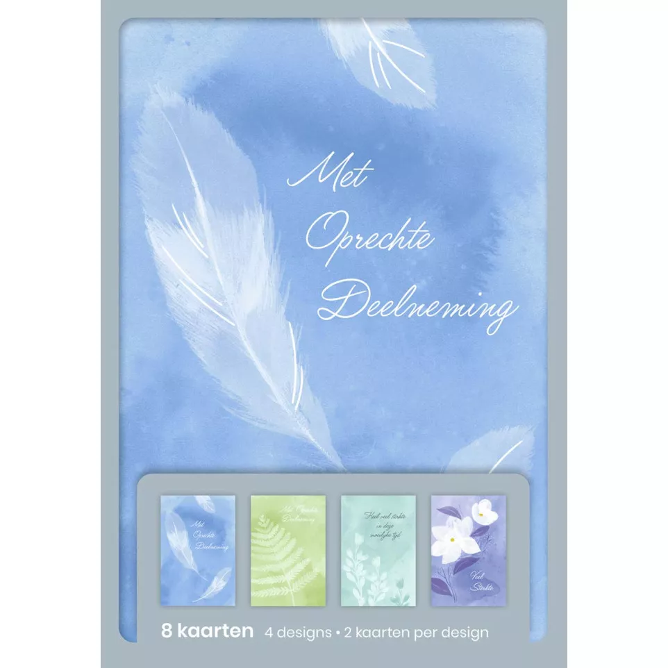Hallmark wenskaarten, met oprechte...