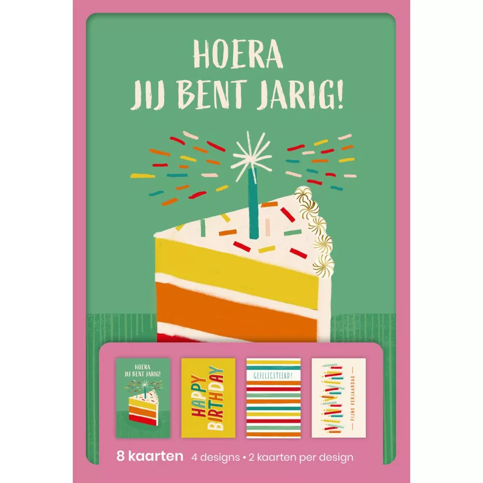 Hallmark wenskaarten, hoera jij bent...