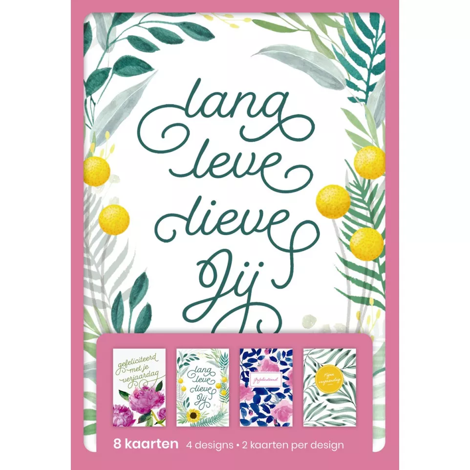 Hallmark wenskaarten, lang leve lieve...