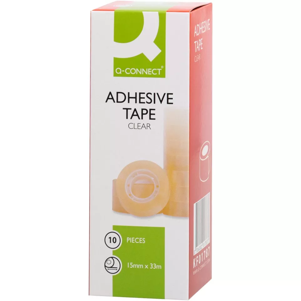 Q-Connect Adhesive Tape PP 15mm x 33m